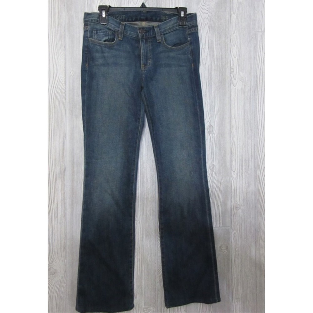 NWOT J Crew Dix Jeans 29x31 Boot Cut Denim Med Blue 98582
